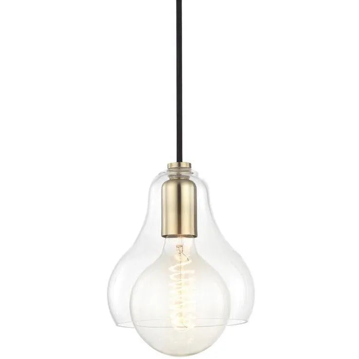 Montreal Lighting & Hardware - Sadie Pendant by Mitzi - H104701L-AGB | Montreal Lighting & Hardware