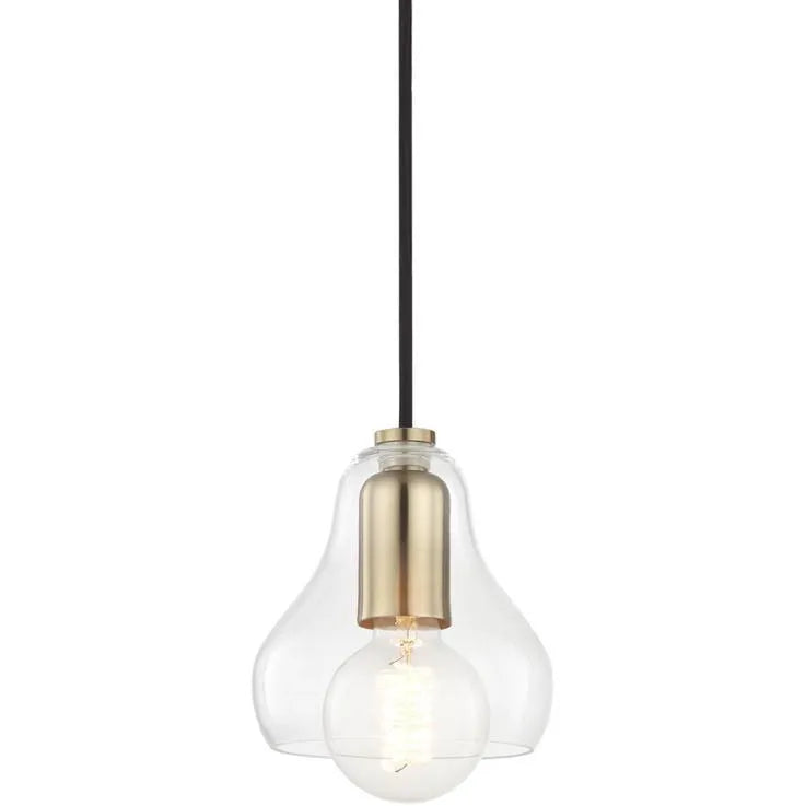 Montreal Lighting & Hardware - Sadie Pendant by Mitzi - H104701S-AGB | Montreal Lighting & Hardware