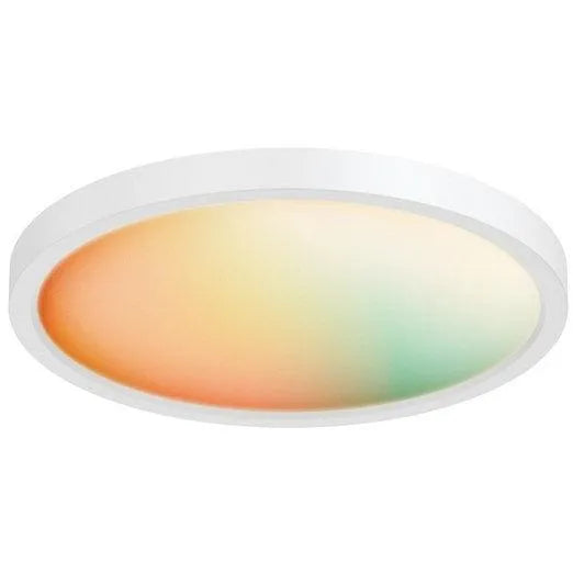 Montreal Lighting & Hardware - Smart RGB+CCT Flush Mount by DALS Lighting - SM-FM08WH | Montreal Lighting & Hardware