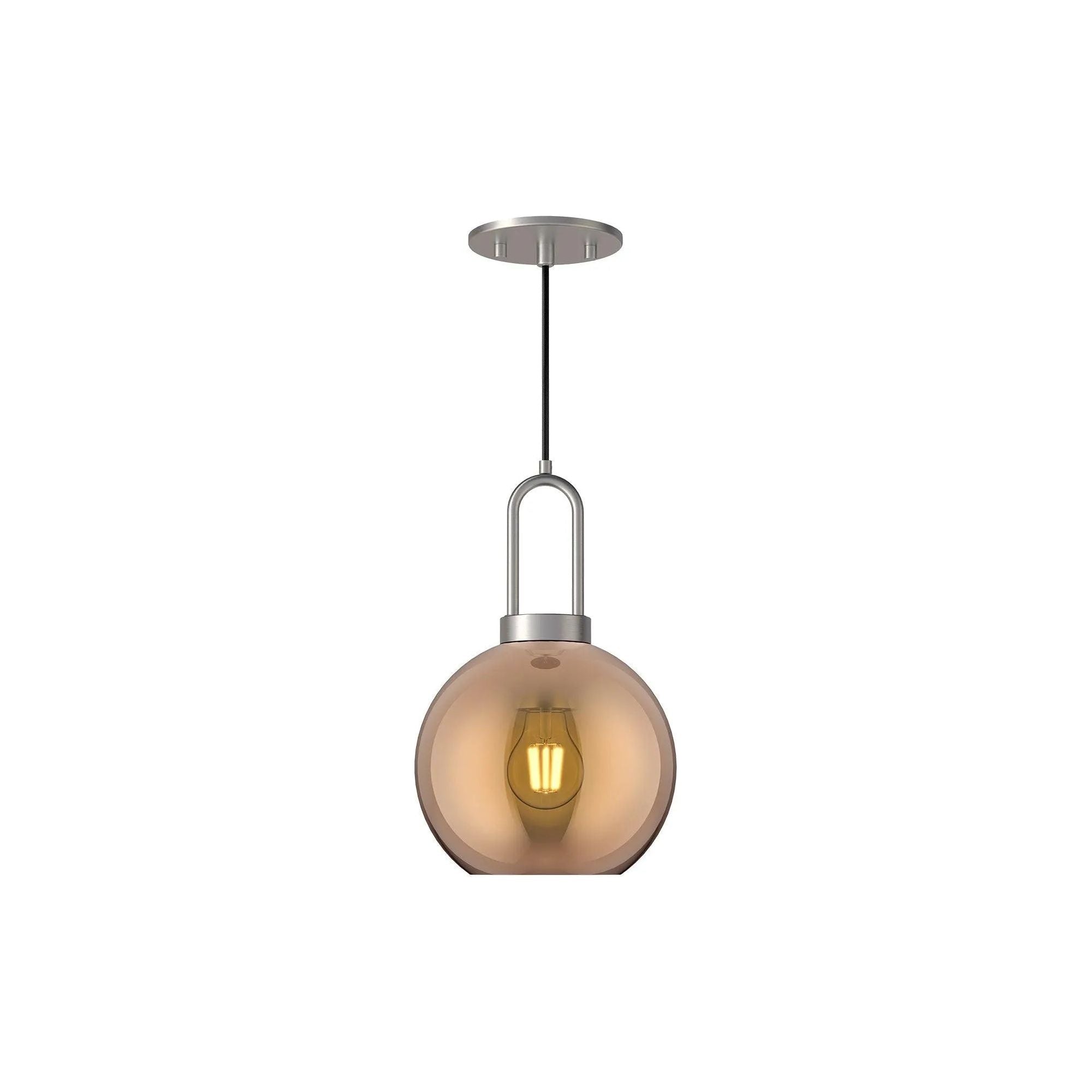 Montreal Lighting & Hardware - Soji Globe Pendant by Alora Lighting - PD601608BNCP | Montreal Lighting & Hardware