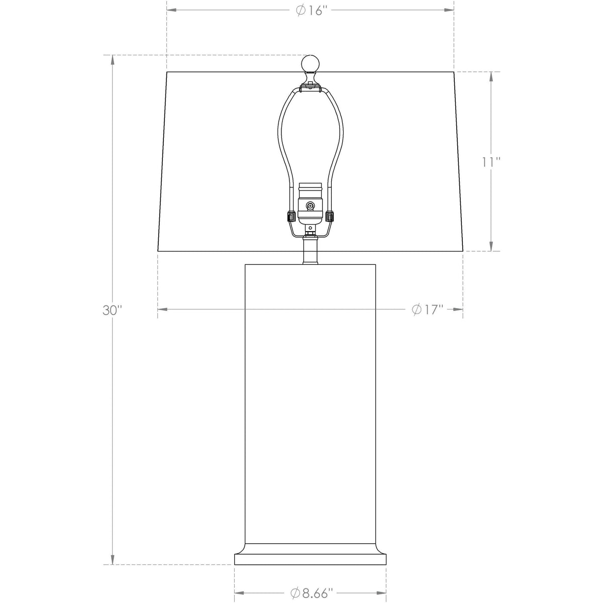 Montreal Lighting & Hardware - Solstice Table Lamp by Flow Decor | OPEN BOX - 3582-OB | Montreal Lighting & Hardware