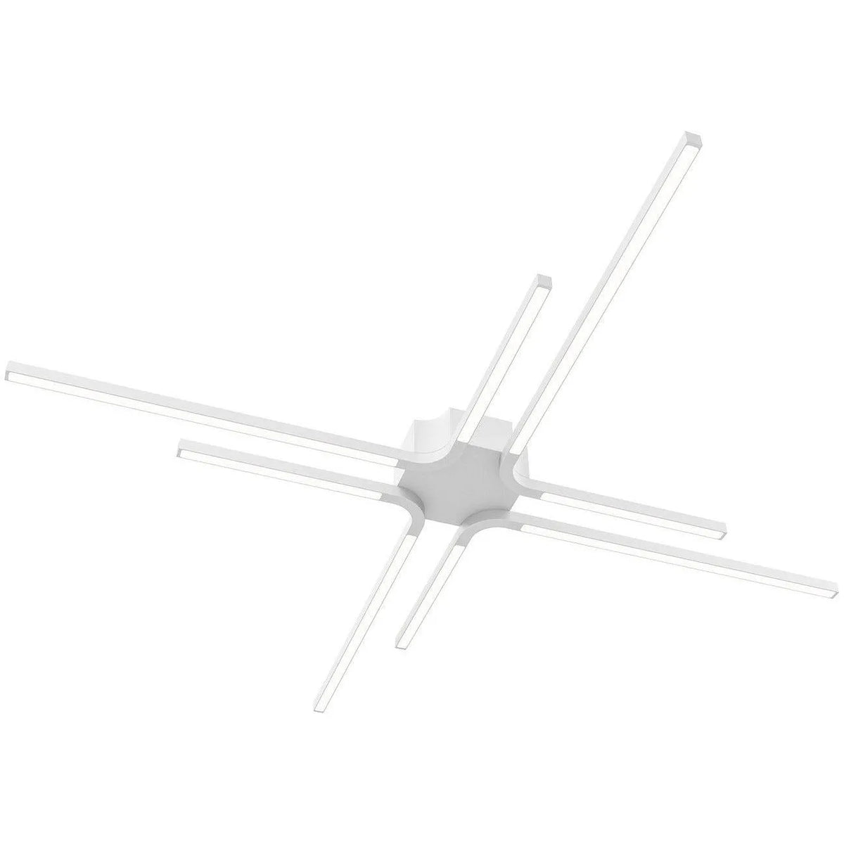 Montreal Lighting & Hardware - Star Flushmount by DALS Lighting - STRFM-3K-WH | Montreal Lighting & Hardware