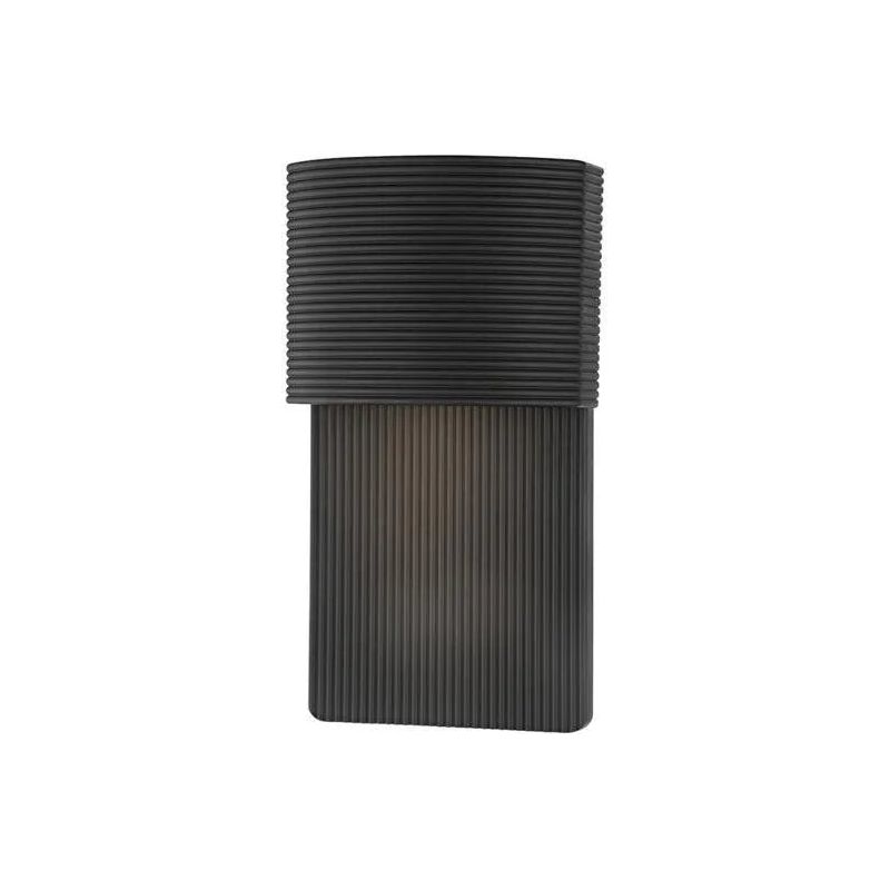 Montreal Lighting & Hardware - Tempe Exterior Wall Sconce by Troy | QUICK SHIP - B1212-SBK-OS | Montreal Lighting & Hardware