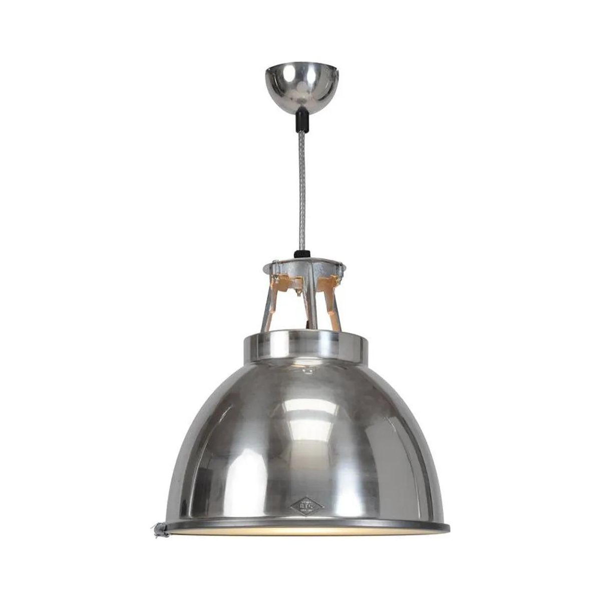 Montreal Lighting & Hardware - Titan Etched Glass Pendant by Original BTC | OPEN BOX - US-FP005GR/GL01E-OB | Montreal Lighting & Hardware