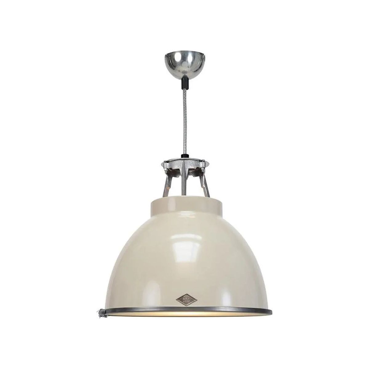 Montreal Lighting & Hardware - Titan Etched Glass Pendant by Original BTC | OPEN BOX - US-FP005GR/GL01E-OB | Montreal Lighting & Hardware