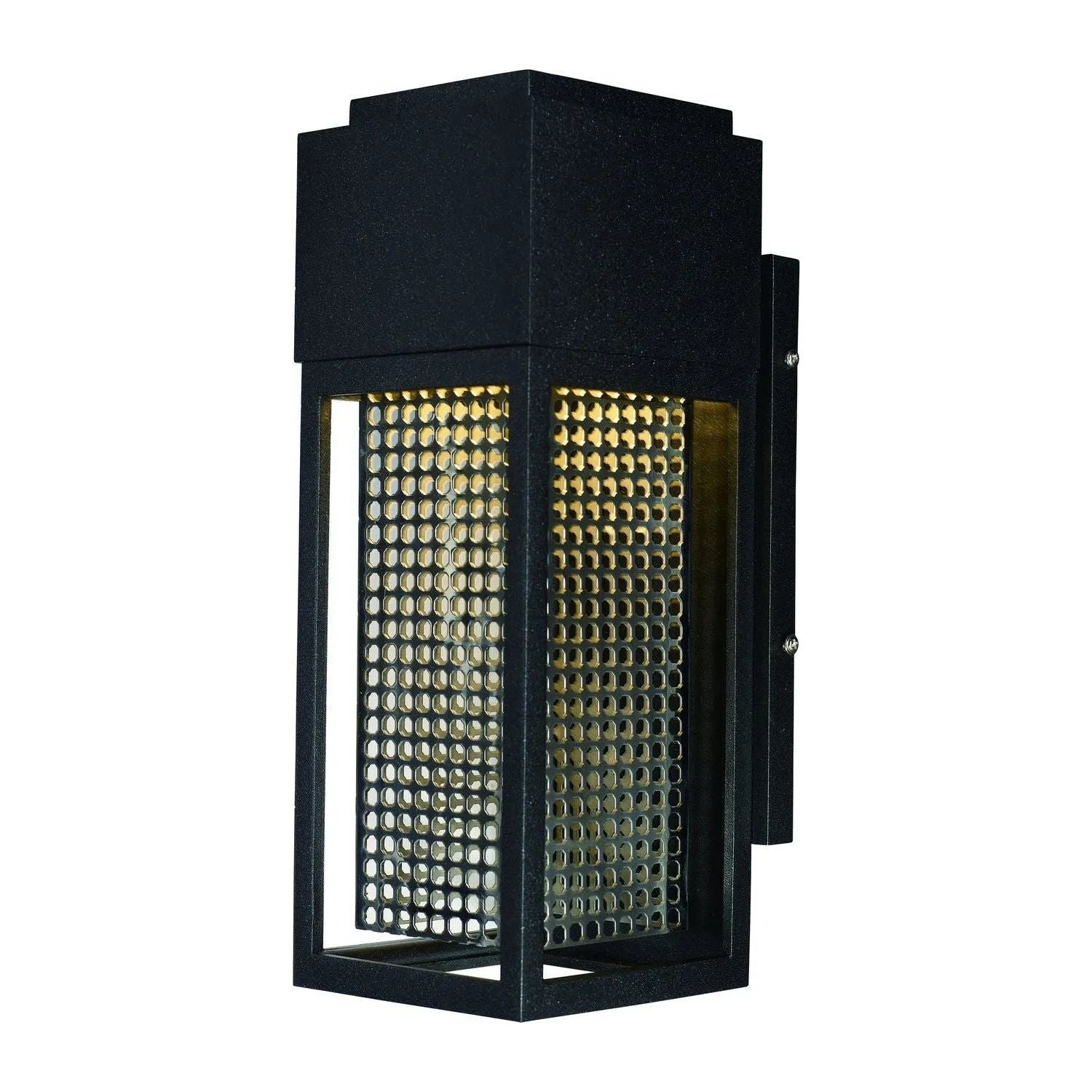 Montreal Lighting & Hardware - Townhouse LED Outdoor Wall Sconce by Maxim Lighting | QUICK SHIP - 53599GBKSST-OS | Montreal Lighting & Hardware