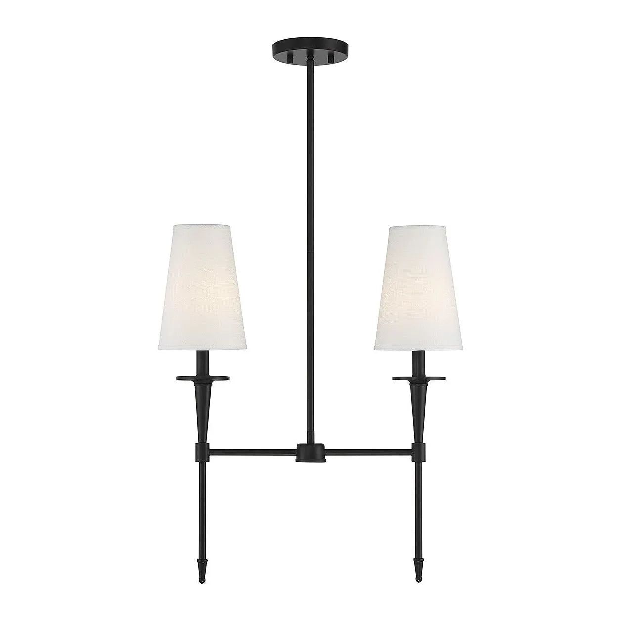 Montreal Lighting & Hardware - Trundle Linear Chandelier by Savoy House Exclusive - V6-L1-5607-2-89 | Montreal Lighting & Hardware