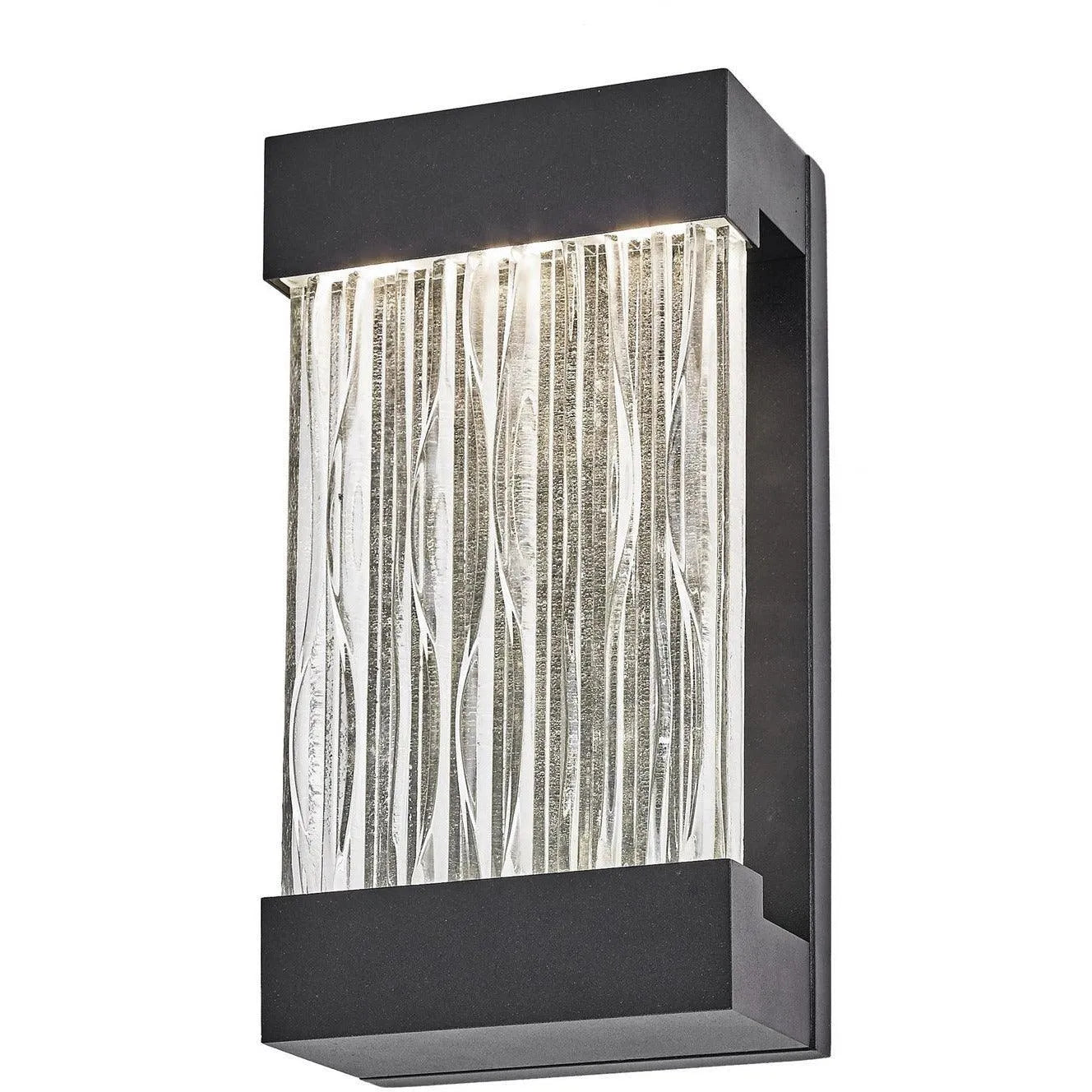 Montreal Lighting & Hardware - Watercrest LED Outdoor Wall Mount by Artcraft Lighting - AC9161BK | Montreal Lighting & Hardware