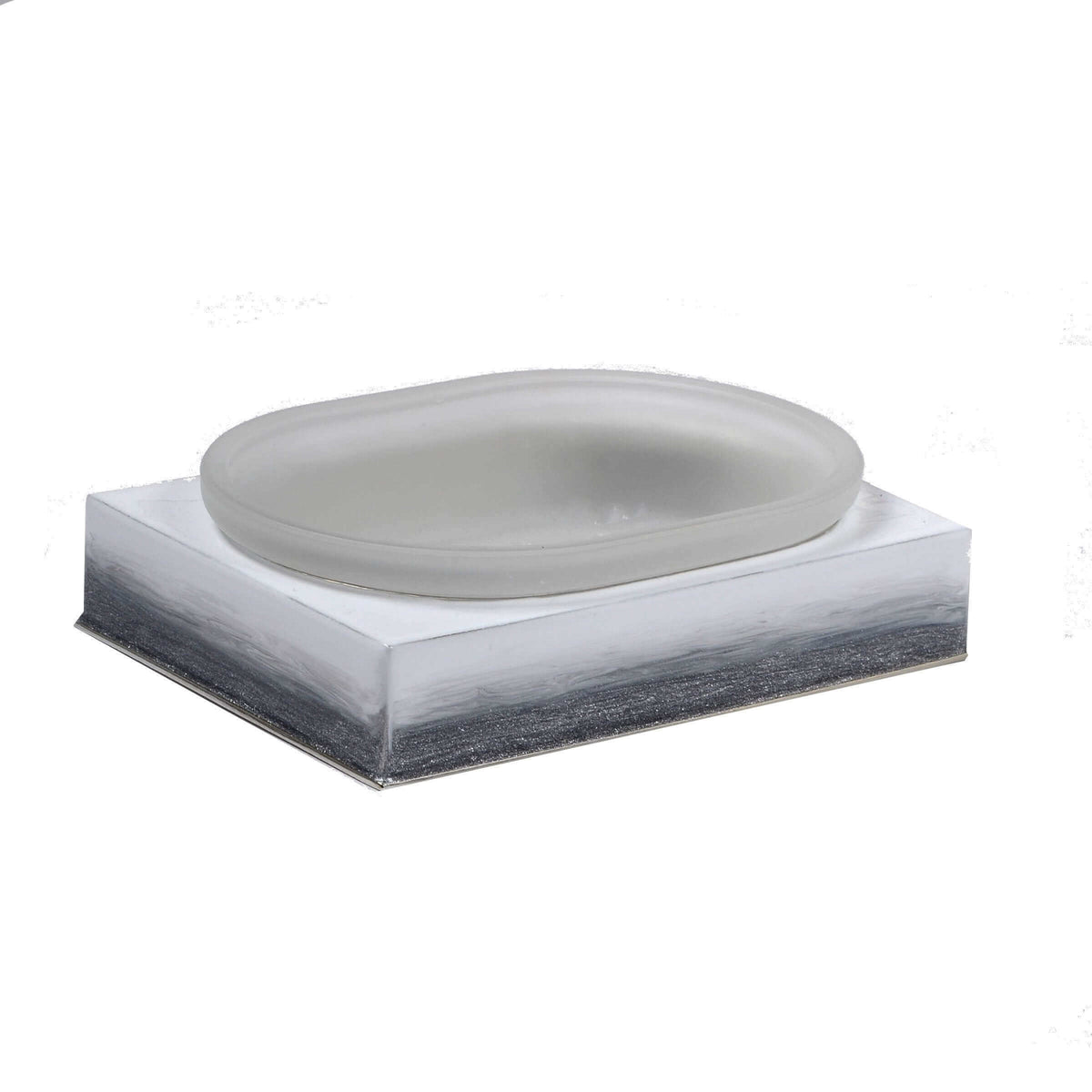 Mike + Ally - Ombre Soap Dish - 58031G - Grey - 