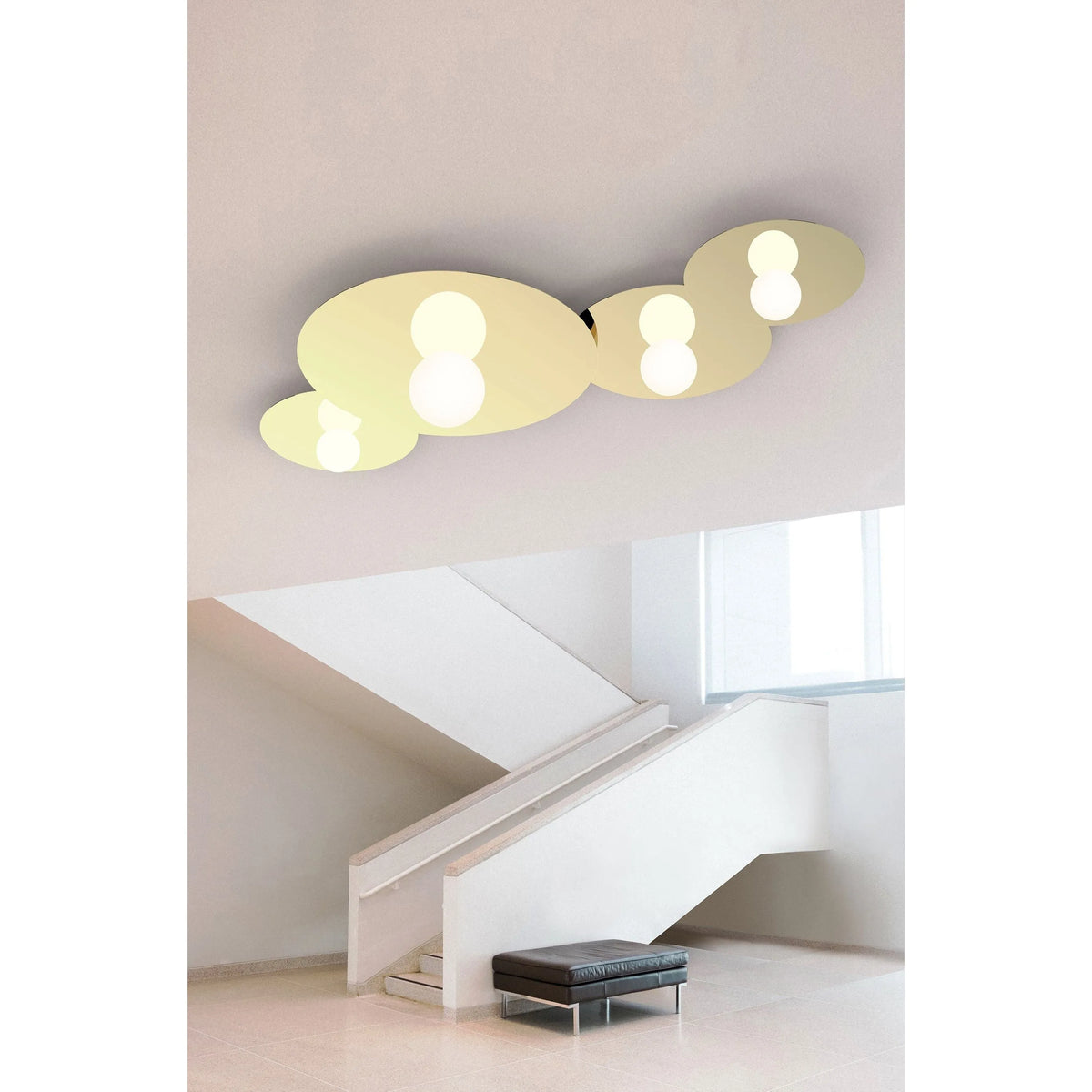 Pablo Designs - Bola Disc Flush Mount - BOLA FSH 12 BLK | Montreal Lighting & Hardware