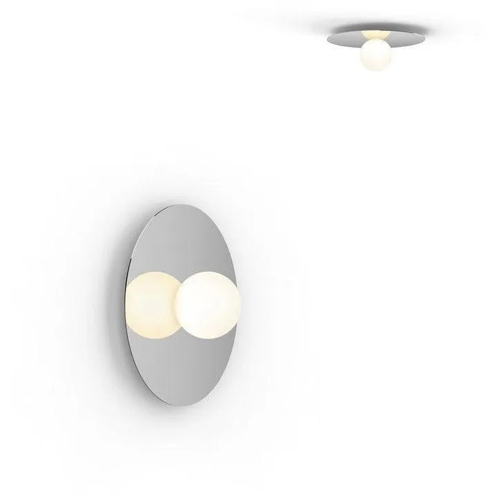 Pablo Designs - Bola Disc Flush Mount - BOLA FSH 12 CRM | Montreal Lighting & Hardware