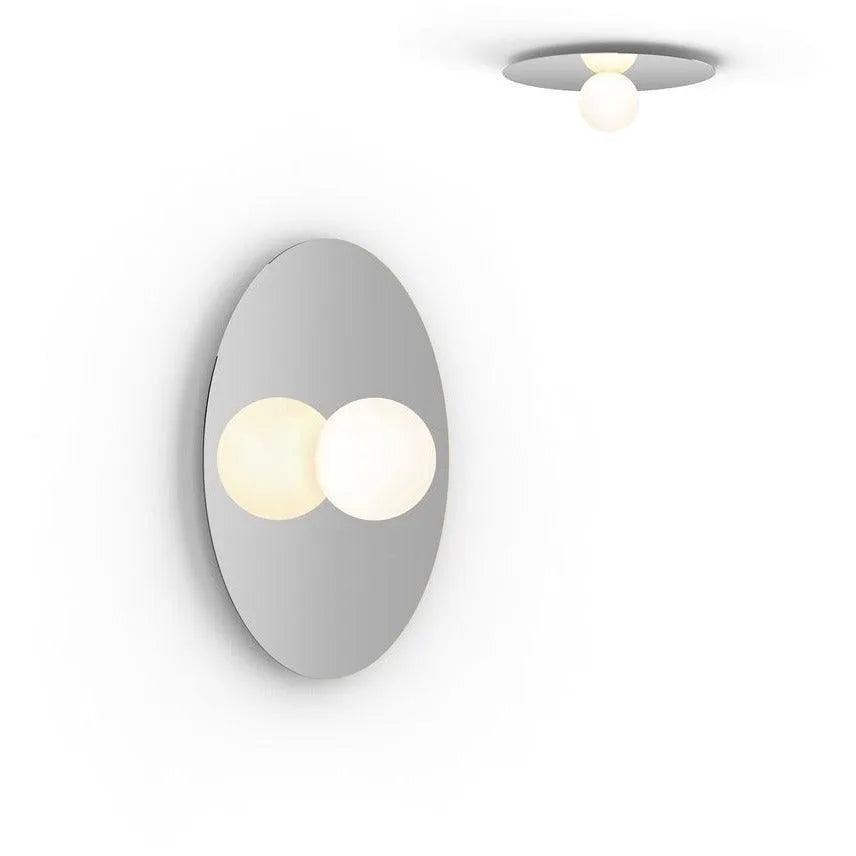 Pablo Designs - Bola Disc Flush Mount - BOLA FSH 18 CRM | Montreal Lighting & Hardware