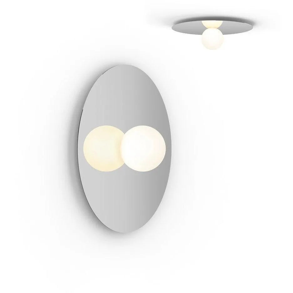 Pablo Designs - Bola Disc Flush Mount - BOLA FSH 22 CRM | Montreal Lighting & Hardware