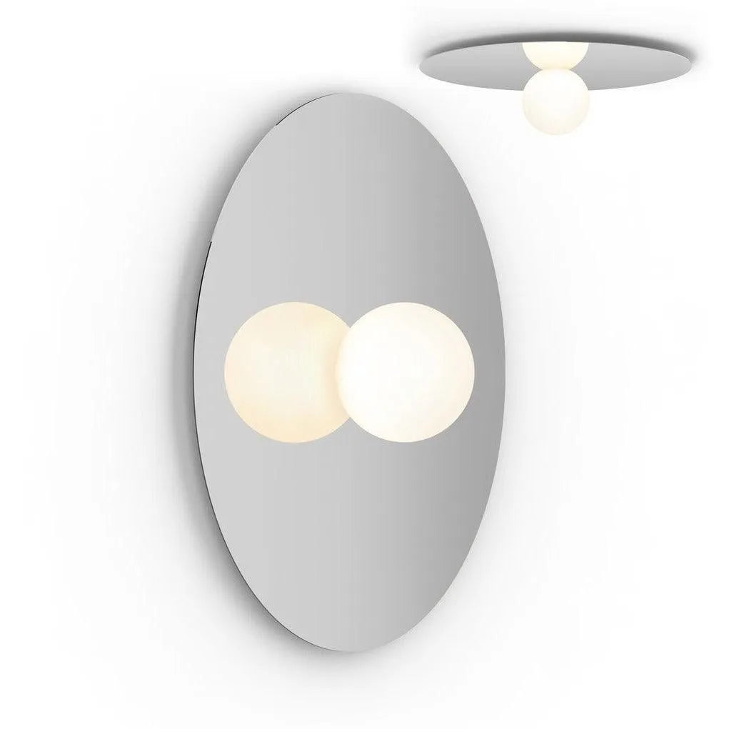 Pablo Designs - Bola Disc Flush Mount - BOLA FSH 32 CRM | Montreal Lighting & Hardware