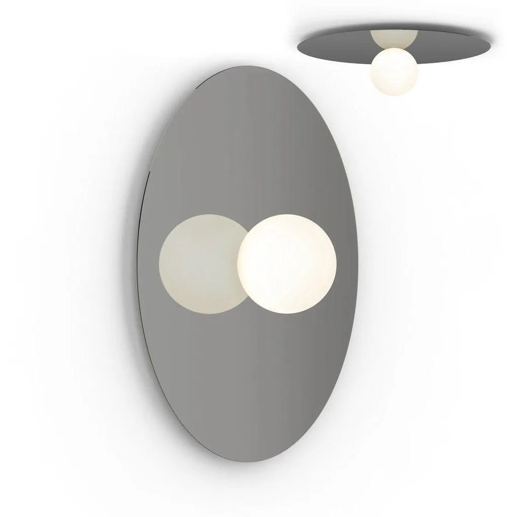 Pablo Designs - Bola Disc Flush Mount - BOLA FSH 32 GUN | Montreal Lighting & Hardware