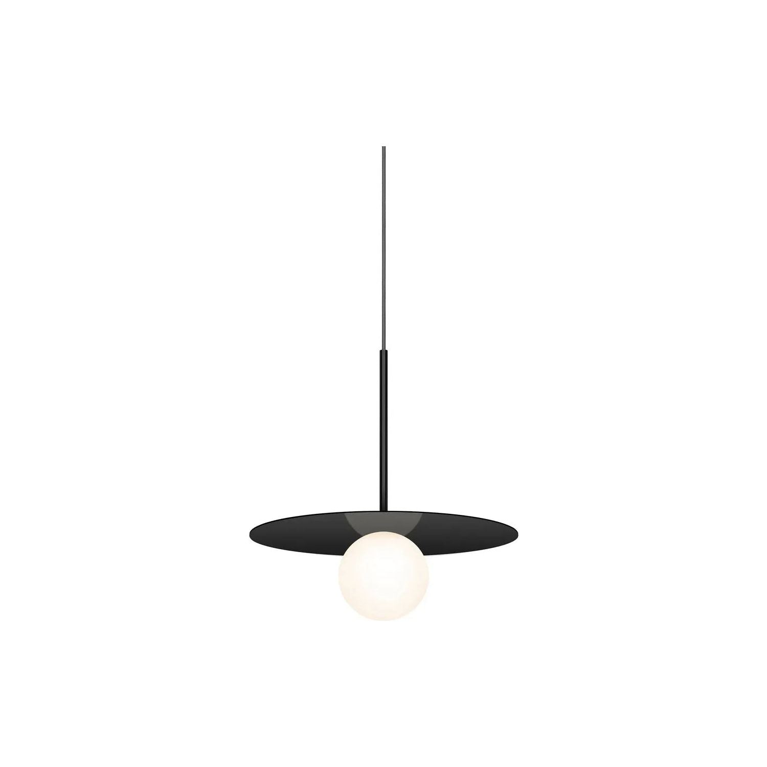 Pablo Designs - Bola Disc LED Pendant - BOLA 12 BLK | Montreal Lighting & Hardware