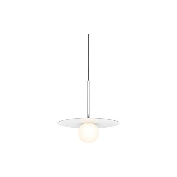 Pablo Designs - Bola Disc LED Pendant - BOLA 12 WHT | Montreal Lighting & Hardware