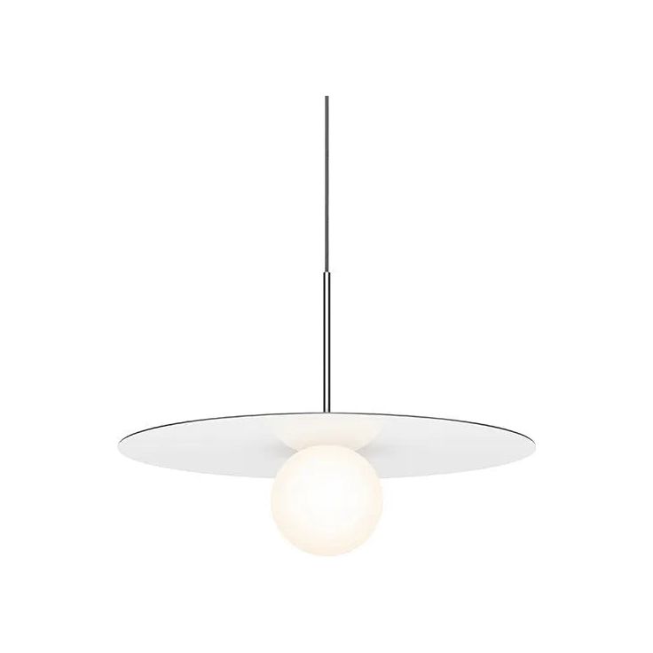 Pablo Designs - Bola Disc LED Pendant - BOLA 22 WHT | Montreal Lighting & Hardware