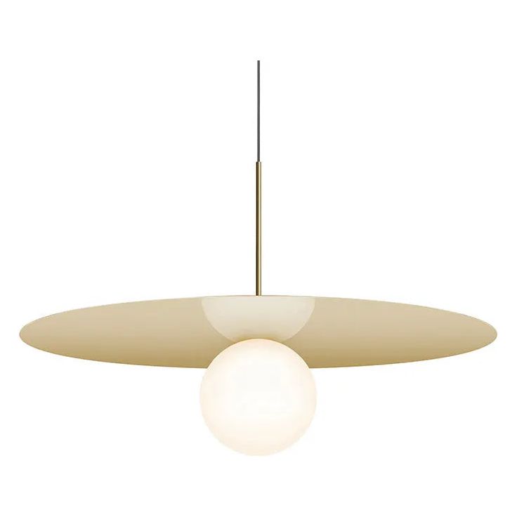 Pablo Designs - Bola Disc LED Pendant - BOLA 32 BRA | Montreal Lighting & Hardware