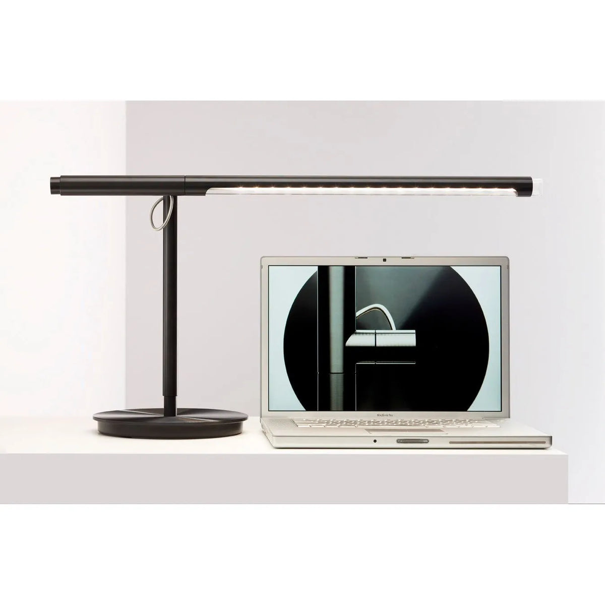 Pablo Designs - Brazo Table Lamp - BRAZ TBL BLK | Montreal Lighting & Hardware