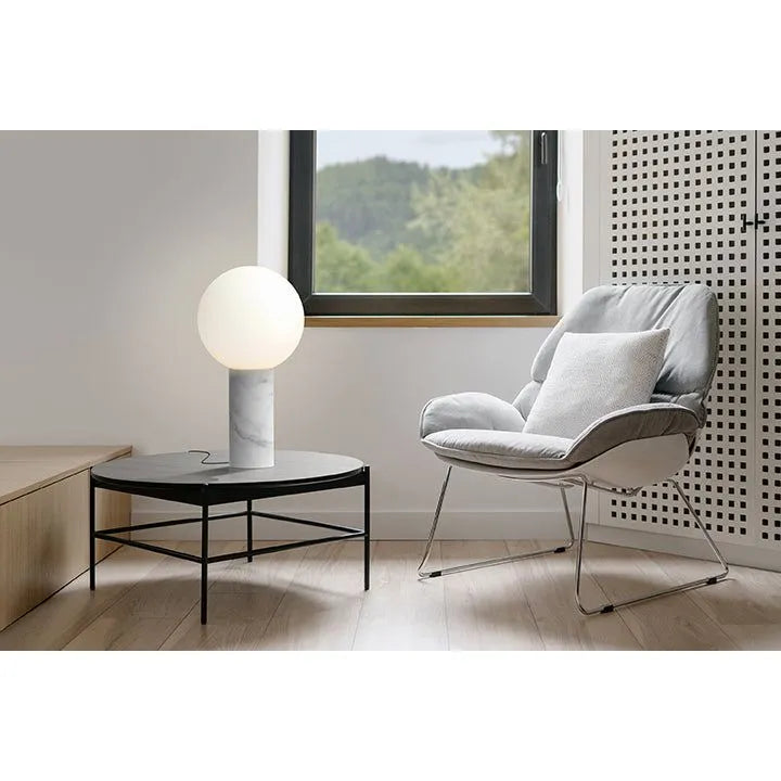 Pablo Designs - Pilar Table Lamp - PILA MRBL WHT | Montreal Lighting & Hardware