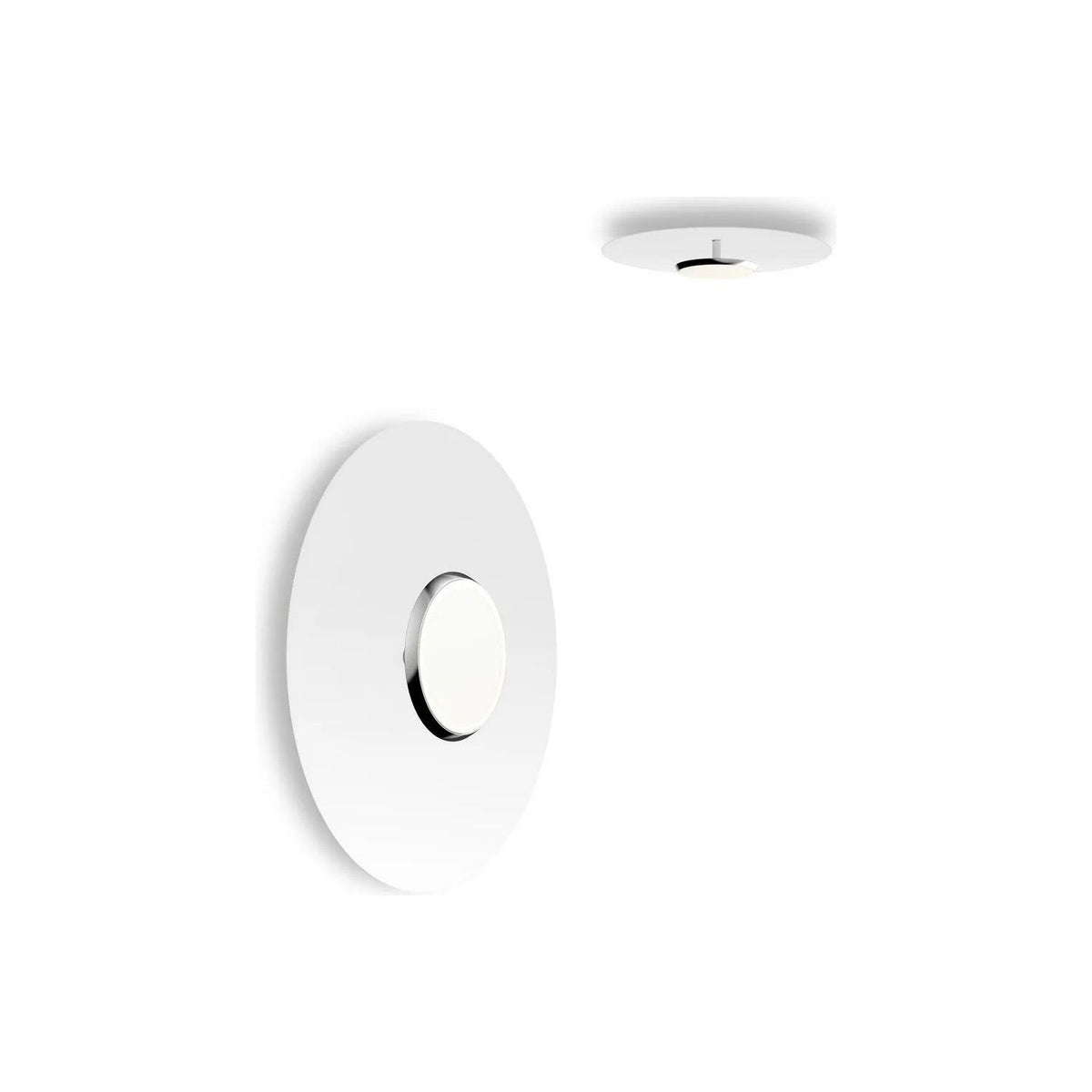 Pablo Designs - Sky LED Flush Mount - SKY FSH 18 DOM WHT | Montreal Lighting & Hardware