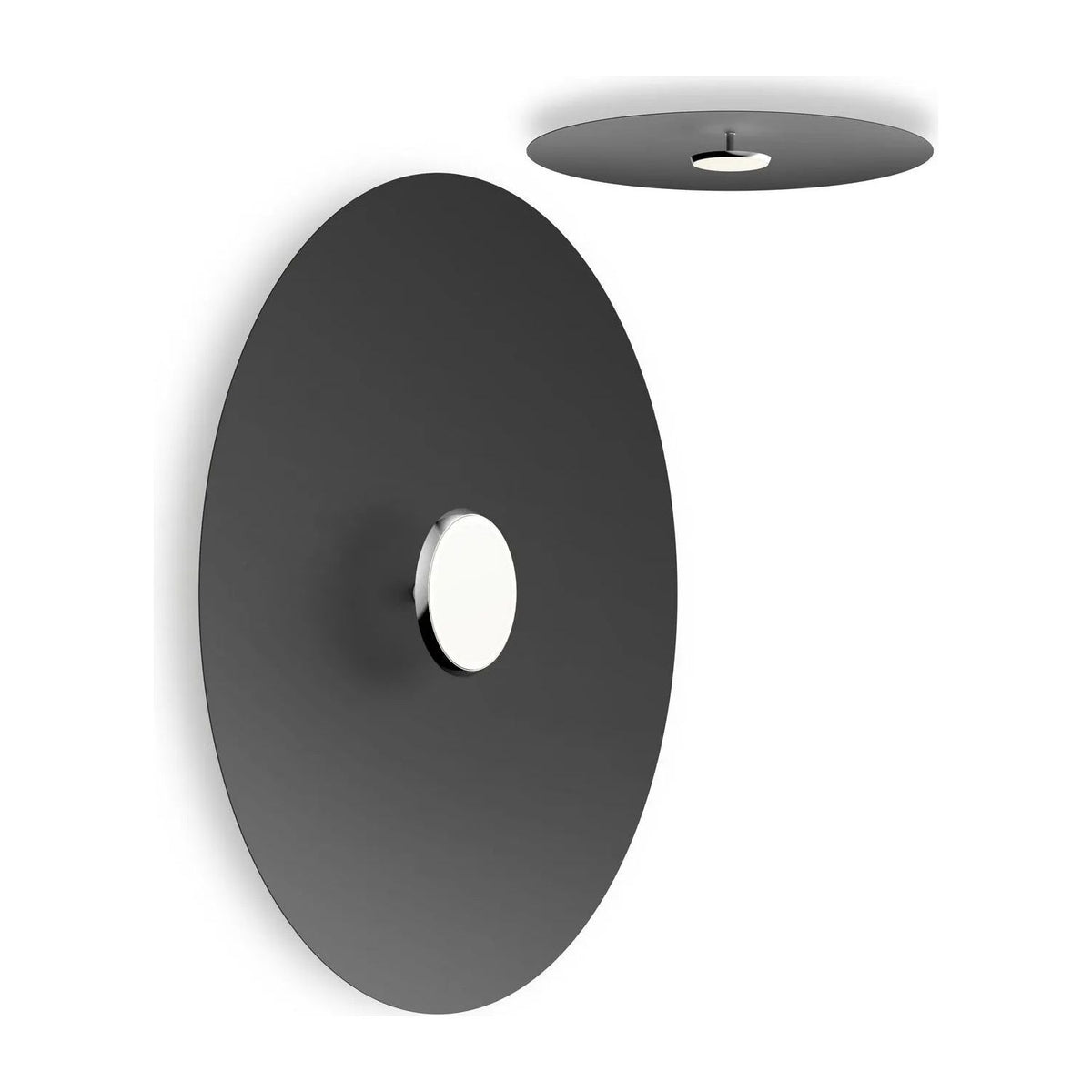 Pablo Designs - Sky LED Flush Mount - SKY FSH 32 DOM BLK | Montreal Lighting & Hardware