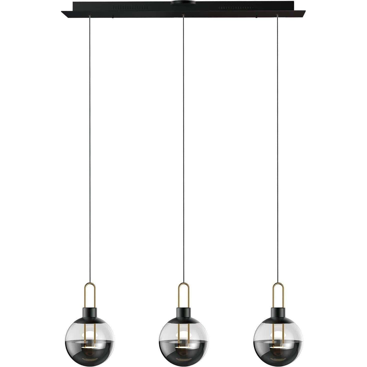 PageOne Lighting - Essence LED Linear Pendant - PP121360-SDG/CM | Montreal Lighting & Hardware