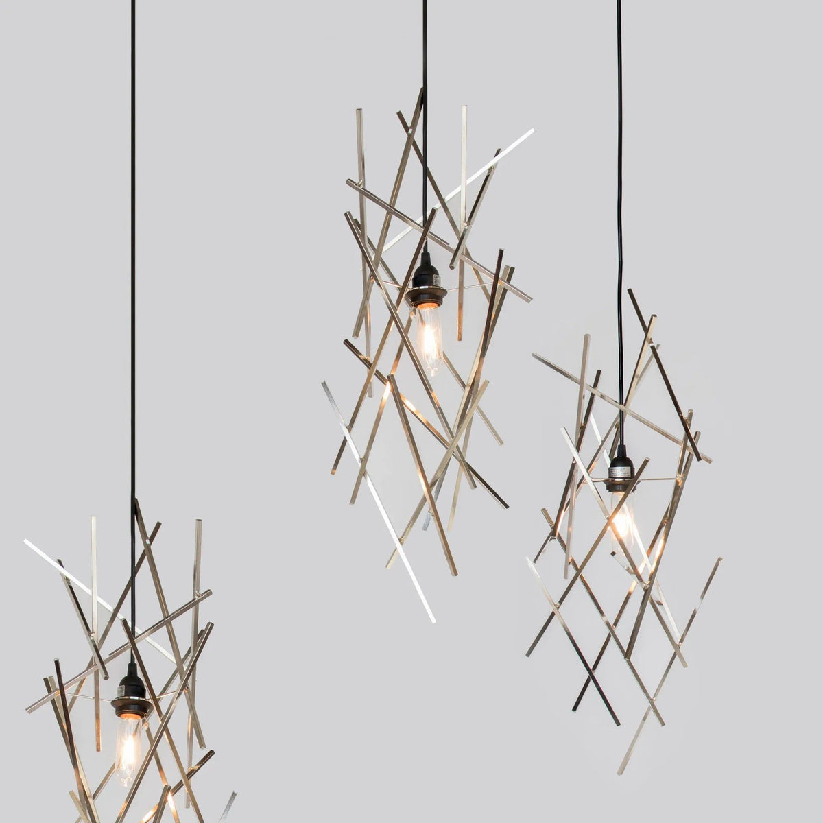 Ridgely Studio Works - Criss Cross Pendant - CC-PE-102AW-B | Montreal Lighting & Hardware