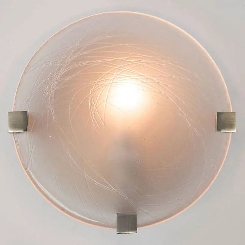 Ridgely Studio Works - Lunette Round Prong Wall Light - LUN-RND-3P-WS-CH-112BRZ | Montreal Lighting & Hardware