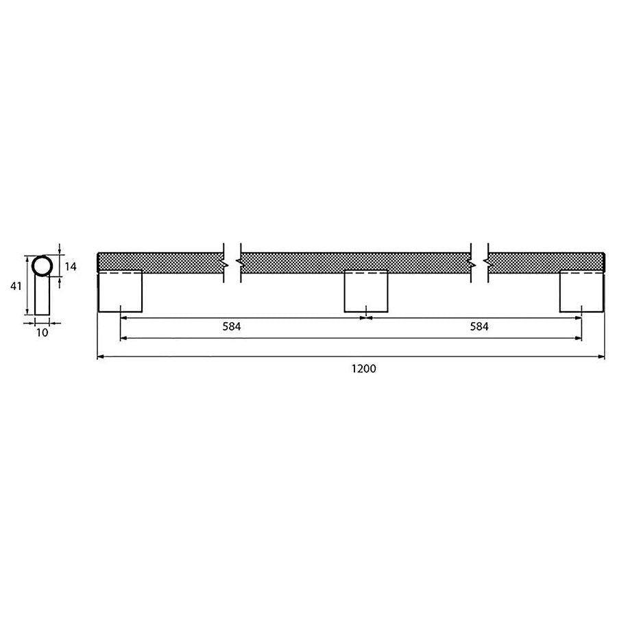 Rocheleau - Big Graf Pull - POI-V486-1178-L24 | Montreal Lighting & Hardware