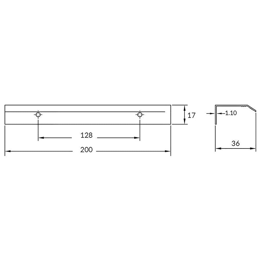 Rocheleau - Curve Pull - POI-V0117-032-L04 | Montreal Lighting & Hardware