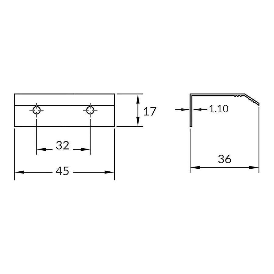 Rocheleau - Curve Pull - POI-V0117-032-L04 | Montreal Lighting & Hardware