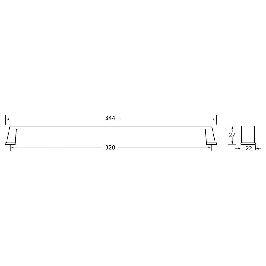 Rocheleau - E1486 Pull - POI-E1486-320-1917 | Montreal Lighting & Hardware