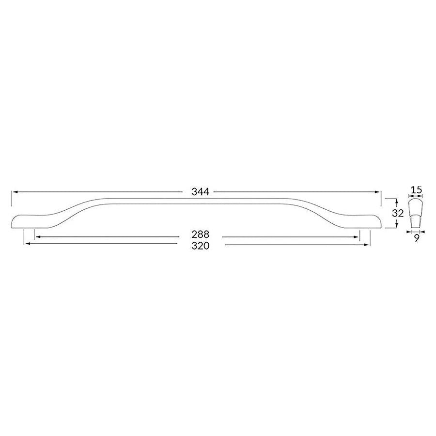 Rocheleau - E1493 Pull - POI-E1493-320-1802 | Montreal Lighting & Hardware