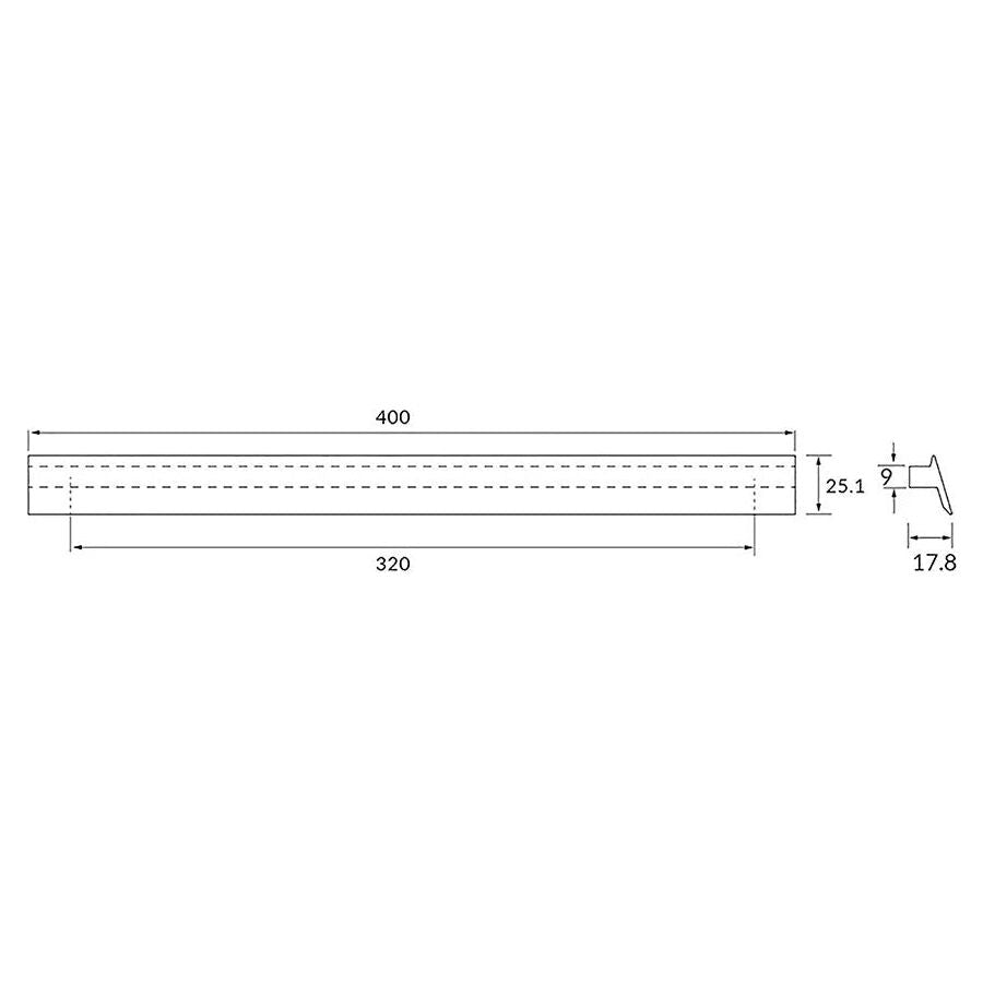 Rocheleau - E3611 Pull - POI-E3611-160-7W | Montreal Lighting & Hardware