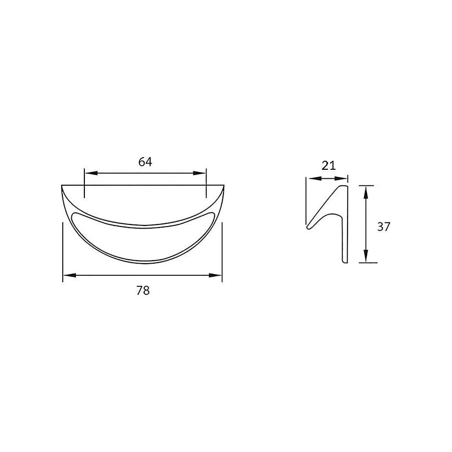 Rocheleau - Emoji Knob - BOU-MK11.4154.12 | Montreal Lighting & Hardware