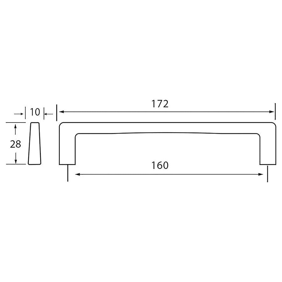 Rocheleau - Limit Pull - POI-R7205-96-BNL | Montreal Lighting & Hardware