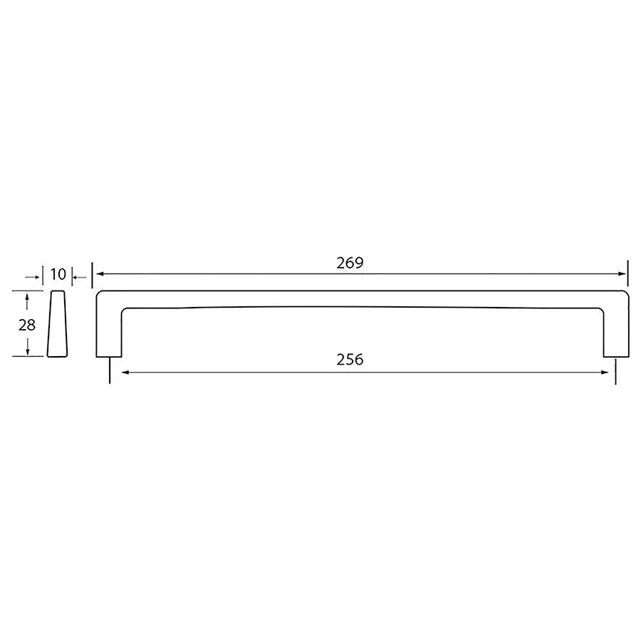 Rocheleau - Limit Pull - POI-R7205-96-BNL | Montreal Lighting & Hardware