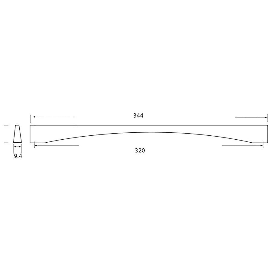 Rocheleau - R7127 Pull - POI-R7127-128-BNL | Montreal Lighting & Hardware