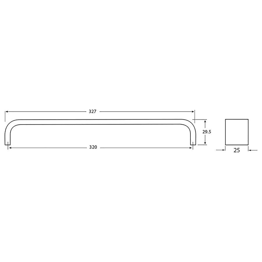 Rocheleau - V0195 Pull - POI-V0195128-L01 | Montreal Lighting & Hardware