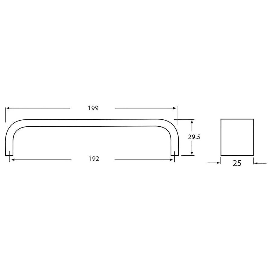 Rocheleau - V0195 Pull - POI-V0195128-L01 | Montreal Lighting & Hardware