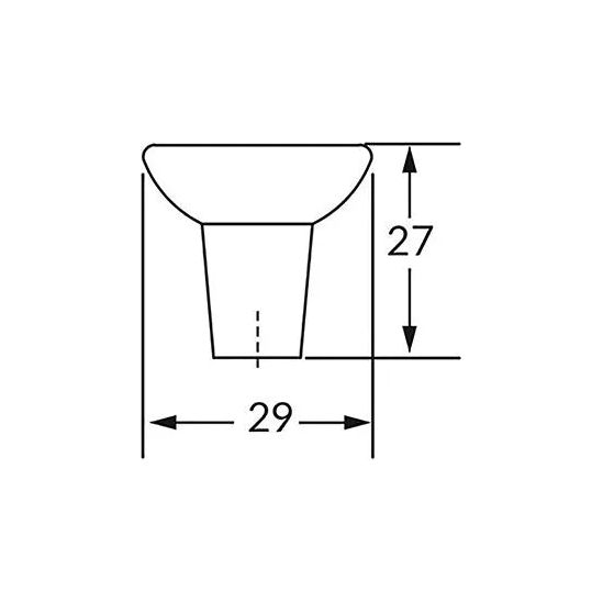 Rocheleau - V405 Knob - BOU-V405-029-Z610 | Montreal Lighting & Hardware