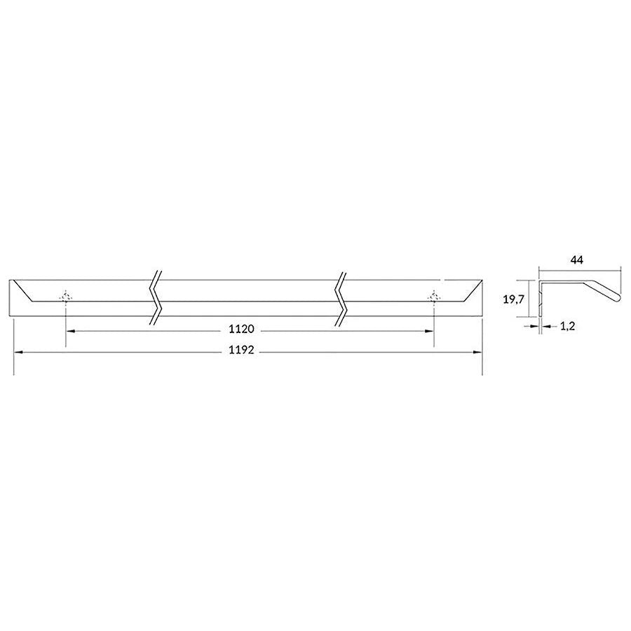 Rocheleau - Vann Pull - POI-V0375-1120-L09 | Montreal Lighting & Hardware