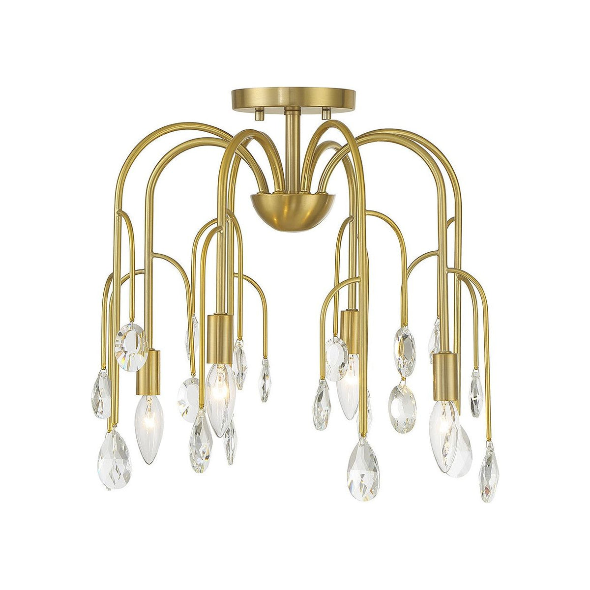 Savoy House - Anholt Convertible Semi-Flush or Pendant - 6-6684-4-127 | Montreal Lighting & Hardware