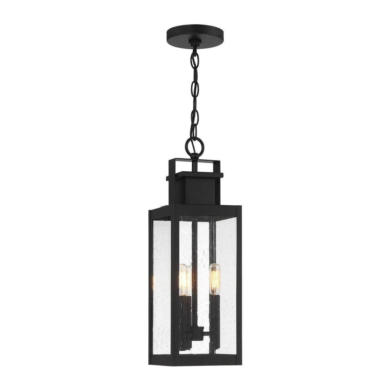 Savoy House - Ascott Outdoor Hanging Lantern - 5-827-BK | Montreal Lighting & Hardware