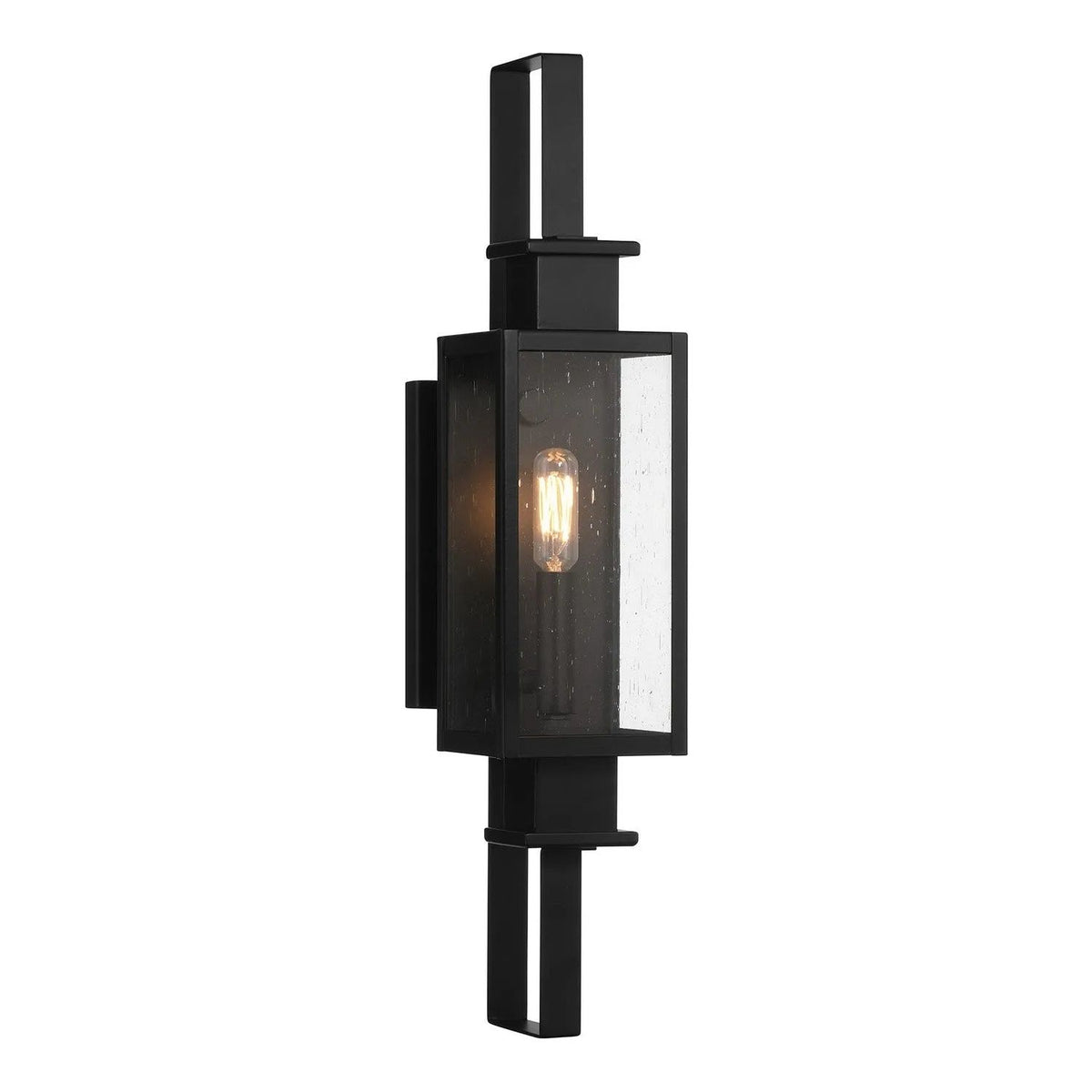 Savoy House - Ascott Outdoor Wall Lantern - 5-825-BK | Montreal Lighting & Hardware