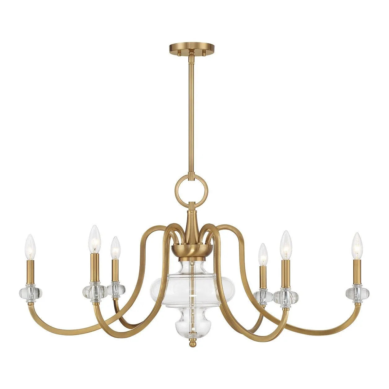 Savoy House - Bergdorf Chandelier - 1-5802-6-322 | Montreal Lighting & Hardware