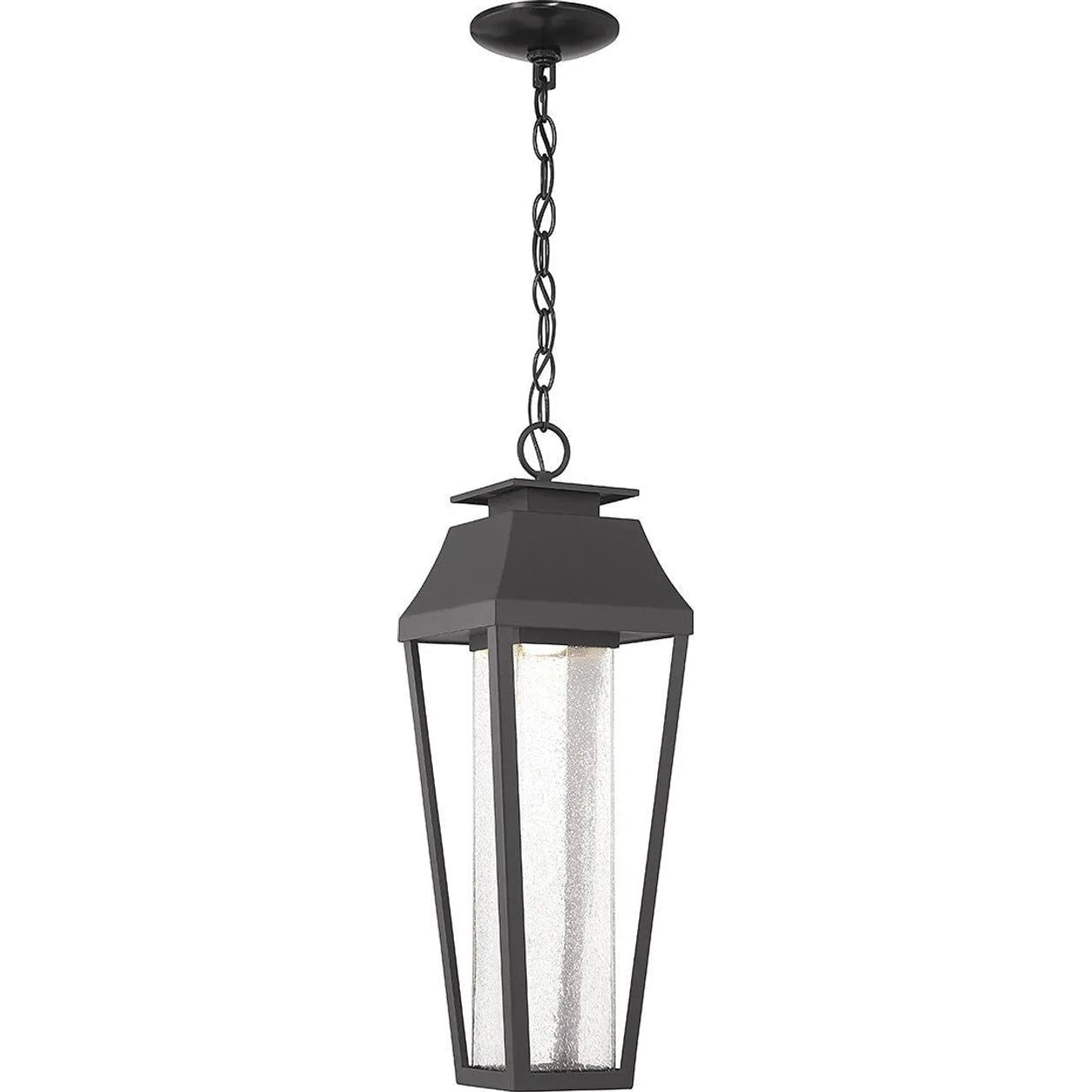 Savoy House - Brookline LED Outdoor Hanging Lantern - 5-357-BK | Montreal Lighting & Hardware