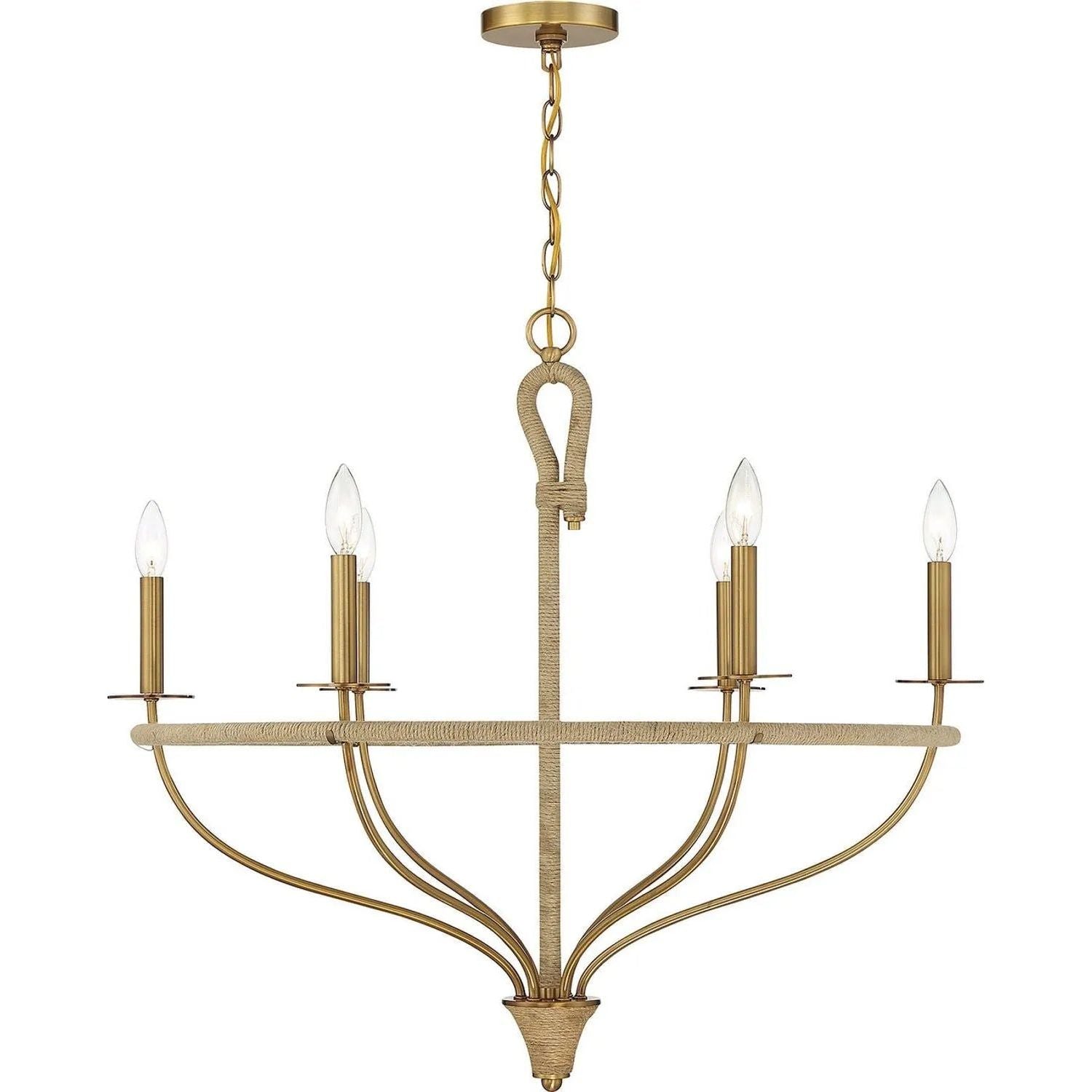 Savoy House - Charter Chandelier - 1-1823-6-320 | Montreal Lighting & Hardware